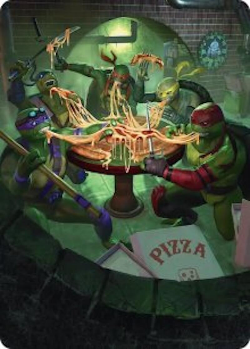 Food Chain Art Card (33) [Art Series: Teenage Mutant Ninja Turtles]