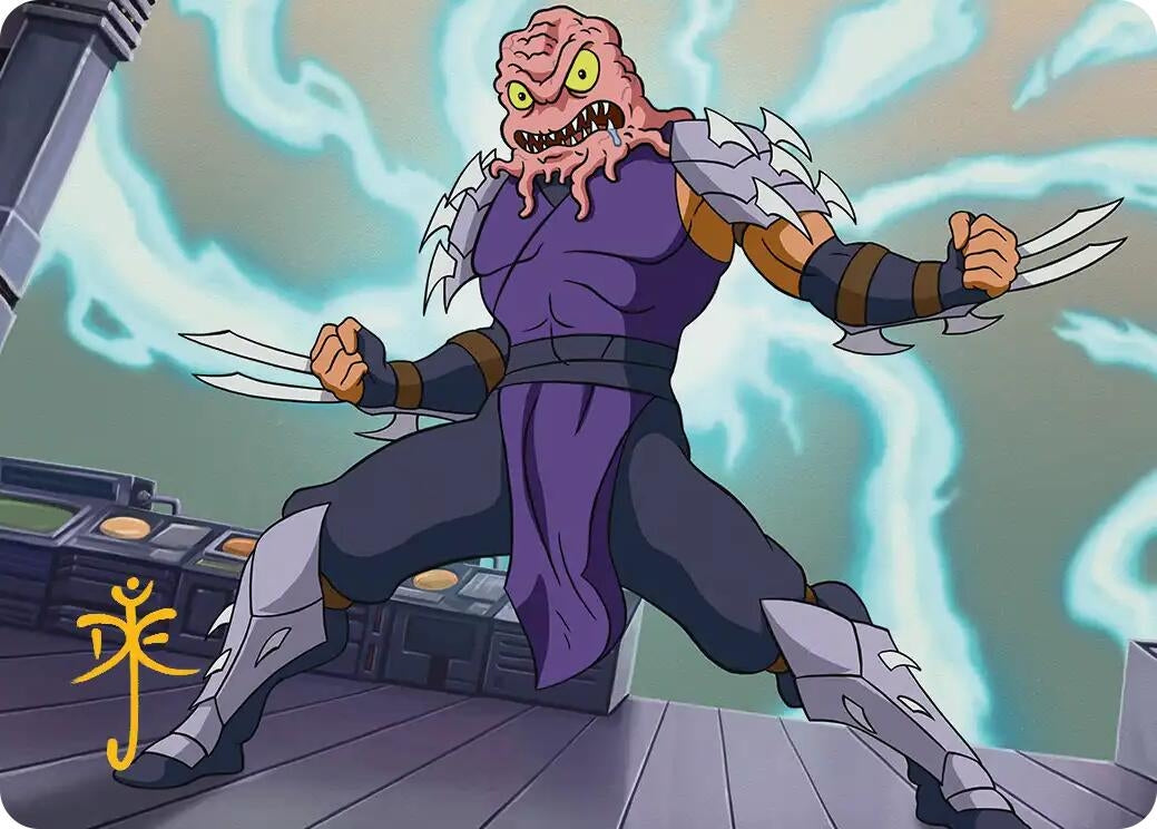Image for Krang & Shredder Art Card (Gold-Stamped Signature) (31) [Teenage Mutant Ninja Turtles] - Magic: The Gathering