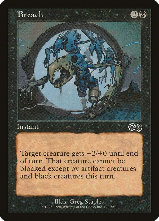 Image for Breach (120) [Urza's Saga] - Magic: The Gathering