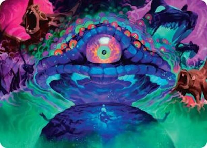Humongous Fungus Art Card (45) [Art Series: Teenage Mutant Ninja Turtles]