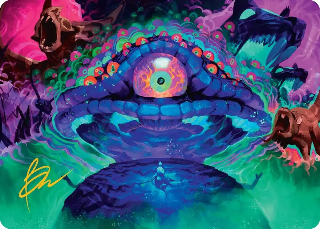 Image for Humongous Fungus Art Card (Gold-Stamped Signature) (45) [Teenage Mutant Ninja Turtles] - Magic: The Gathering