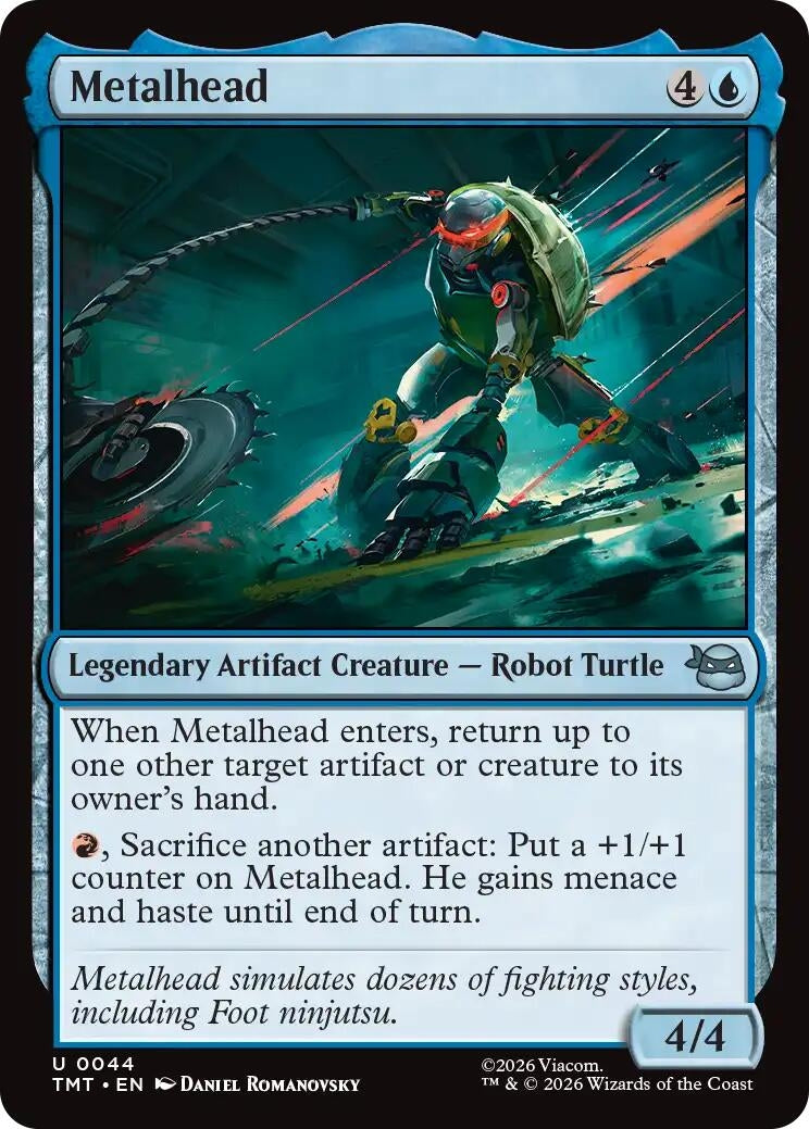 Image for Metalhead (44) [Teenage Mutant Ninja Turtles] - Magic: The Gathering