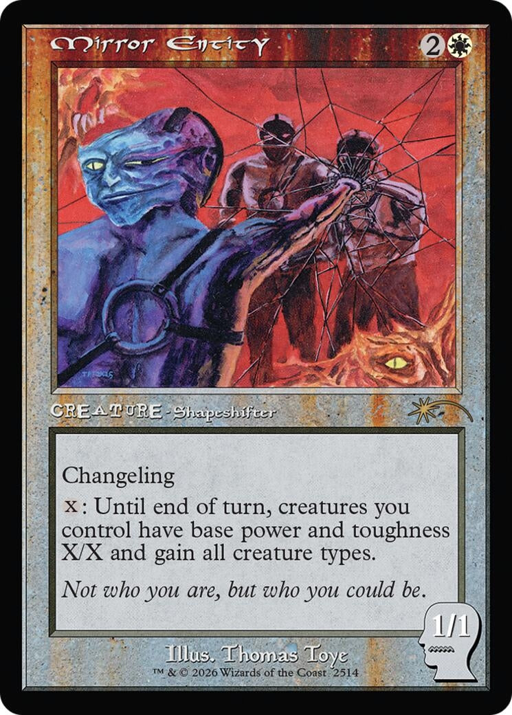 Image for Mirror Entity (2514) [Secret Lair Drop Series] - Magic: The Gathering