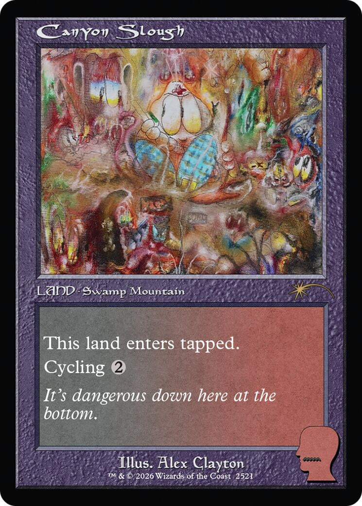 Image for Canyon Slough (2521) [Secret Lair Drop Series] - Magic: The Gathering