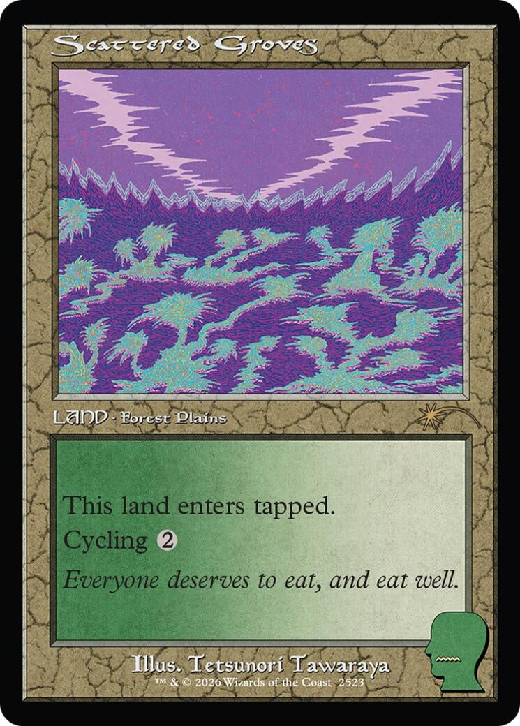 Image for Scattered Groves (2523) [Secret Lair Drop Series] - Magic: The Gathering