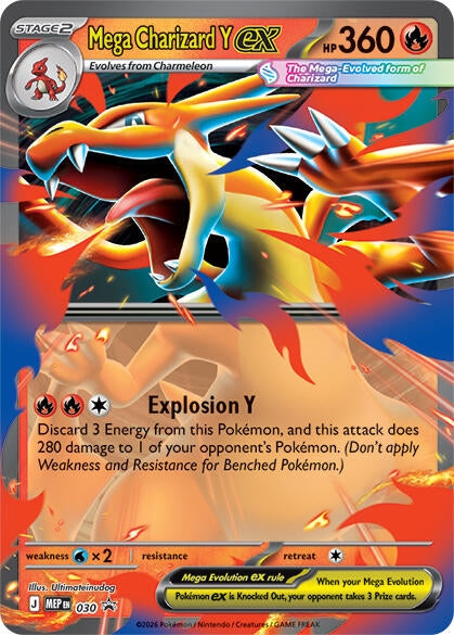 Image for Mega Charizard Y ex - 030 (030) [ME: Mega Evolution Promo] - Pokemon