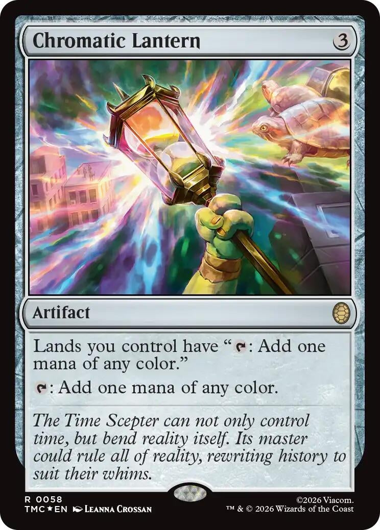 Chromatic Lantern (Surge Foil) (58) [Commander: Teenage Mutant Ninja Turtles]