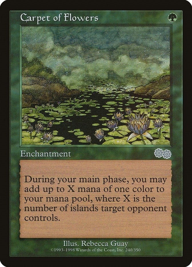 Image for Carpet of Flowers (240) [Urza's Saga] - Magic: The Gathering