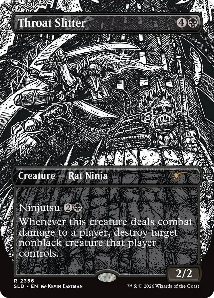 Image for Throat Slitter (2356) (2356) [Secret Lair Drop Series] - Magic: The Gathering