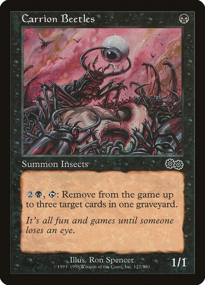 Image for Carrion Beetles (122) [Urza's Saga] - Magic: The Gathering