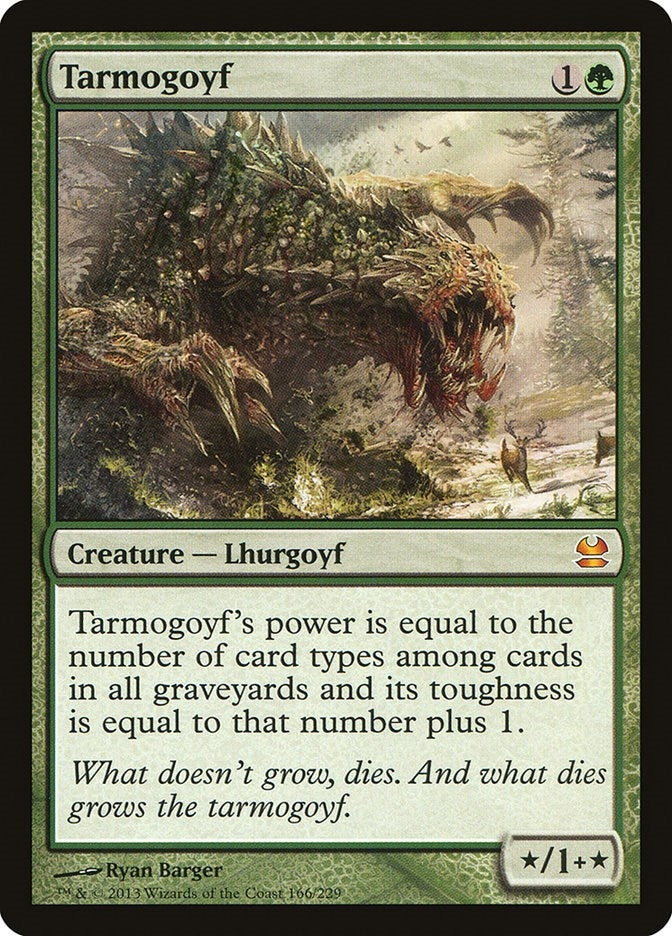 Image for Tarmogoyf (166) [Modern Masters] - Magic: The Gathering