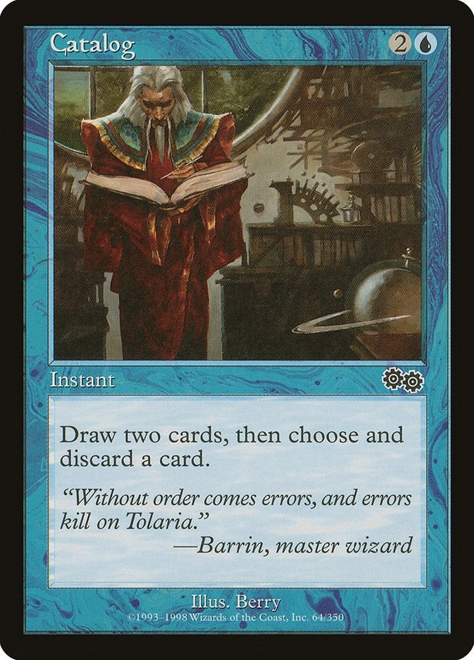 Image for Catalog (64) [Urza's Saga] - Magic: The Gathering