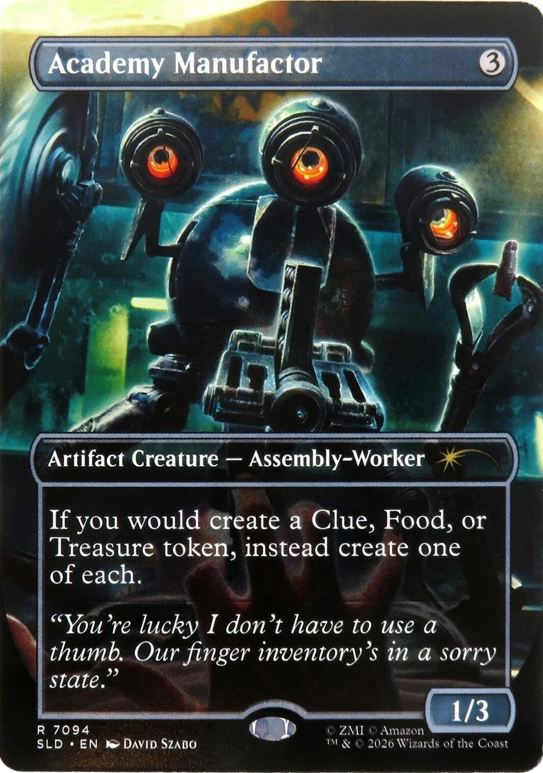 Image for Academy Manufactor (7094) (7094) [Secret Lair Drop Series] - Magic: The Gathering