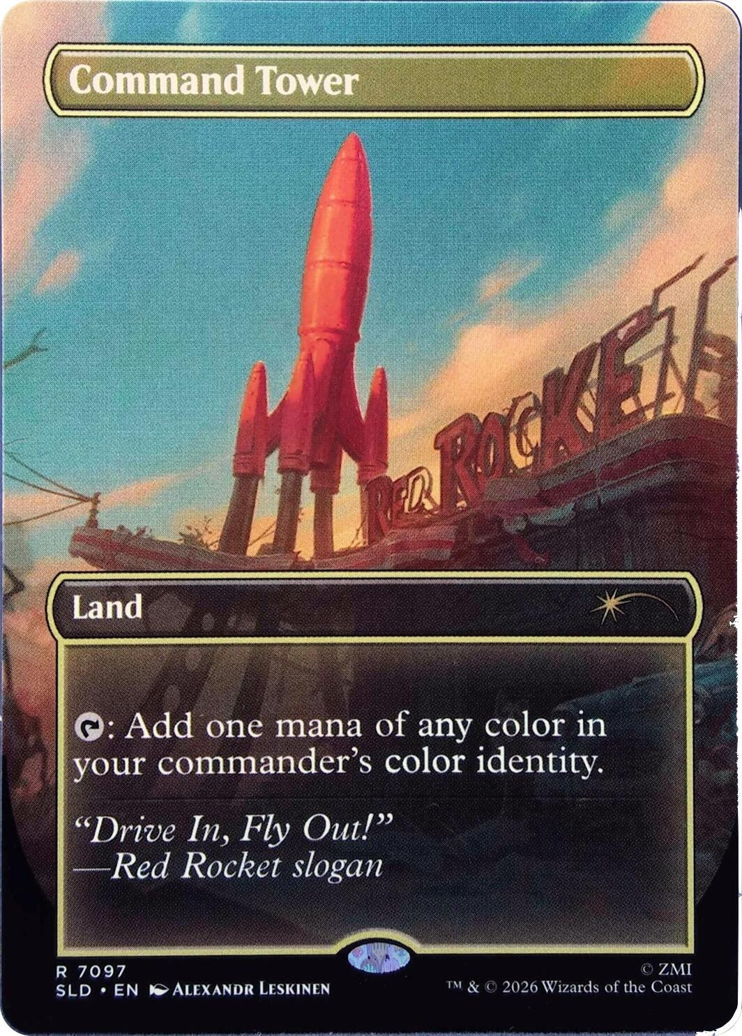Image for Command Tower (7097) (7097) [Secret Lair Drop Series] - Magic: The Gathering