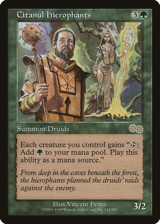 Image for Citanul Hierophants (244) [Urza's Saga] - Magic: The Gathering