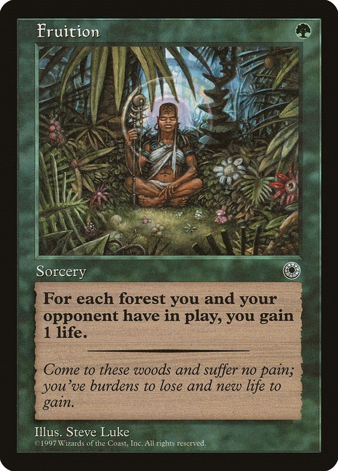 Image for Fruition [Portal] - Magic: The Gathering