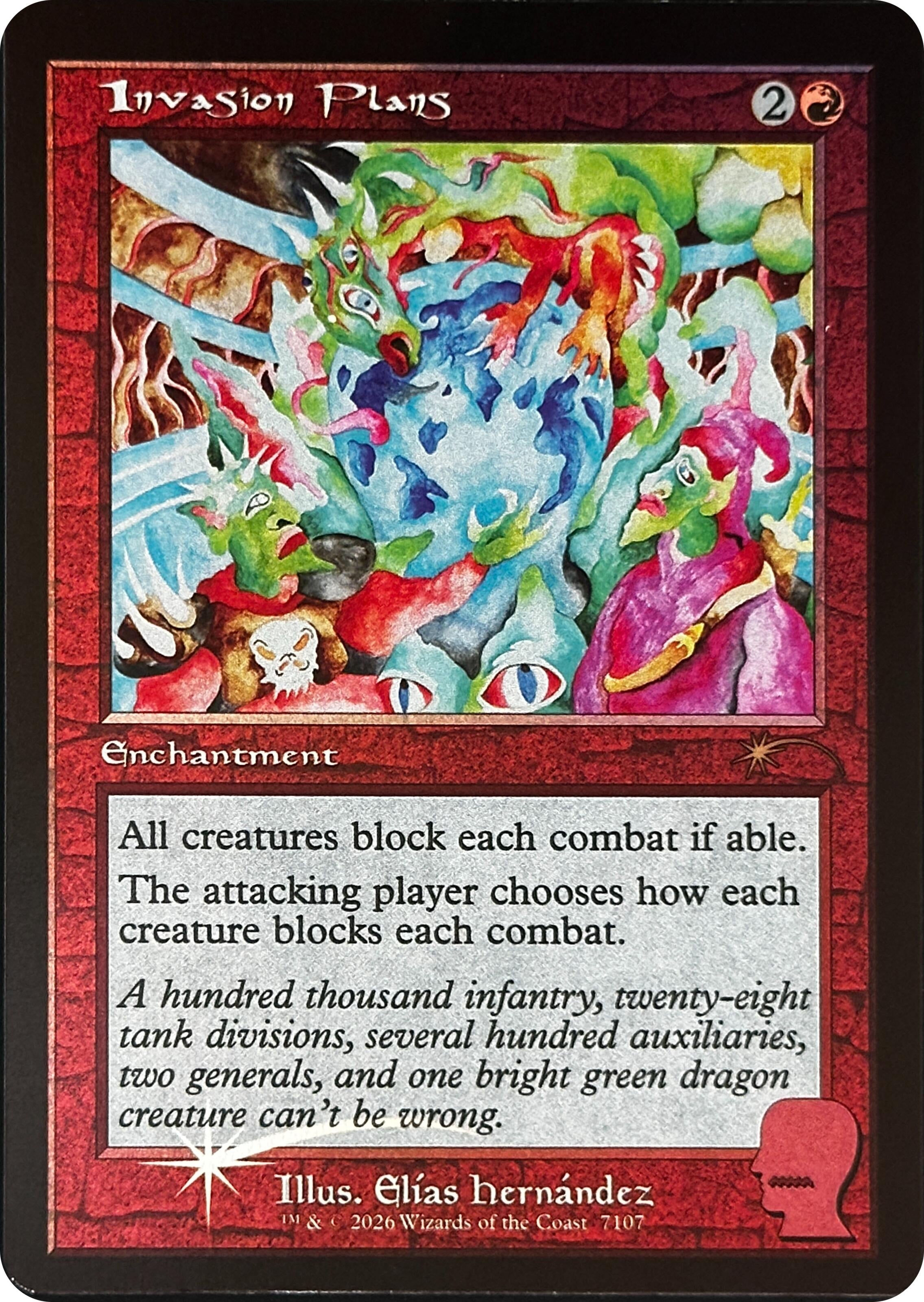 Image for Invasion Plans (7107) [Secret Lair Drop Series] - Magic: The Gathering