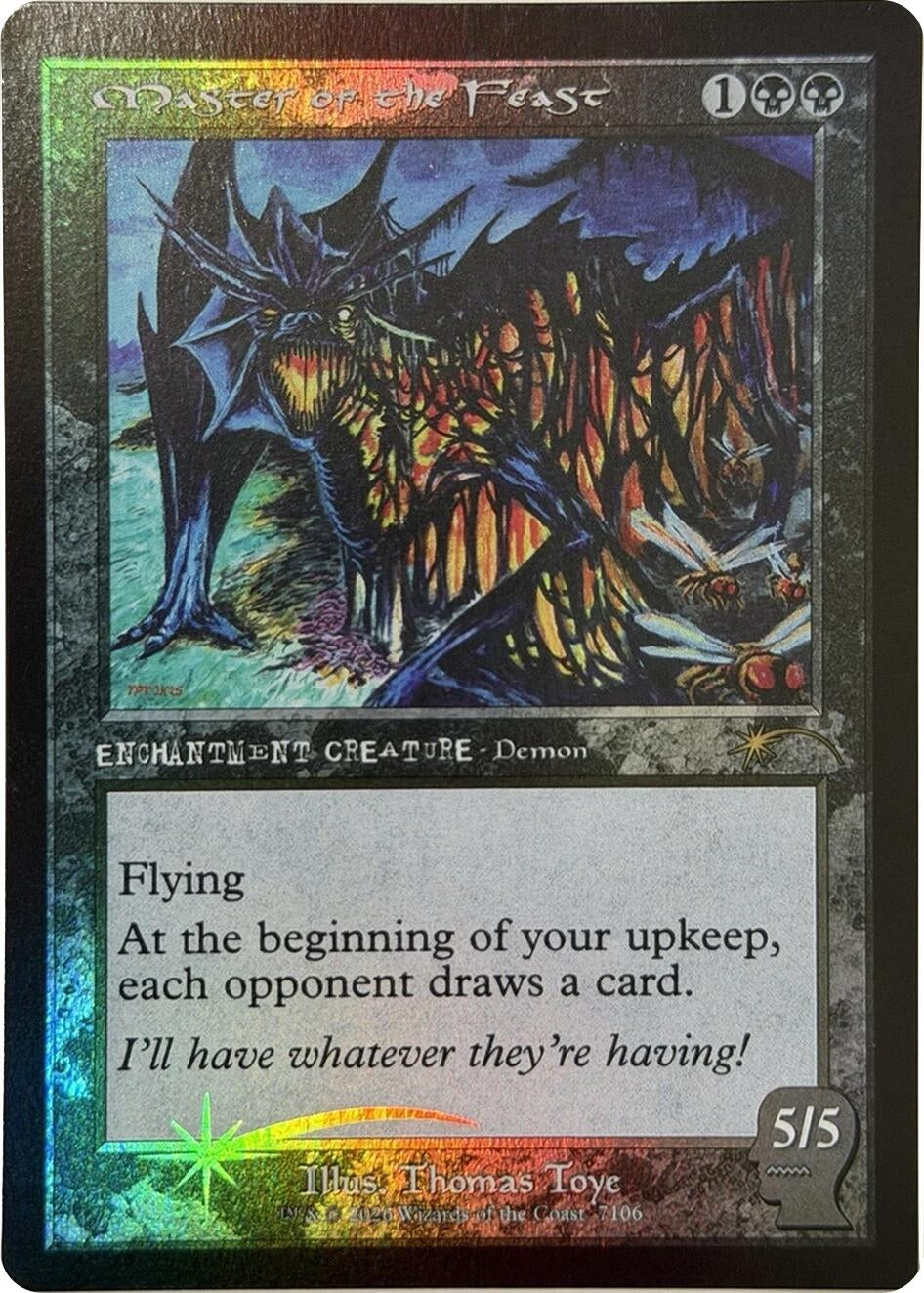Image for Master of the Feast (7104) [Secret Lair Drop Series] - Magic: The Gathering