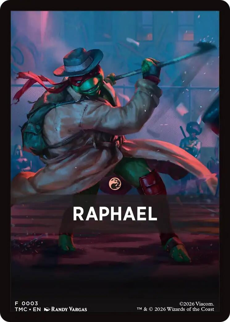 Image for Raphael Theme Card (3) [Teenage Mutant Ninja Turtles] - Magic: The Gathering