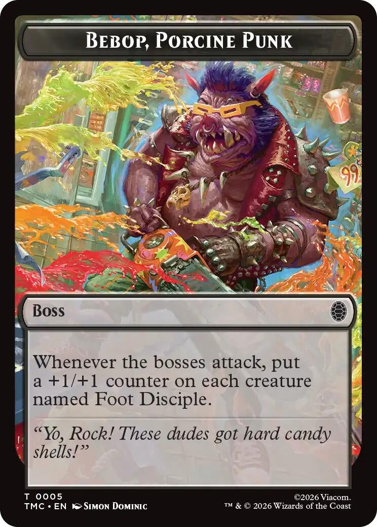 Image for Bebop, Porcine Punk (5) [Teenage Mutant Ninja Turtles] - Magic: The Gathering