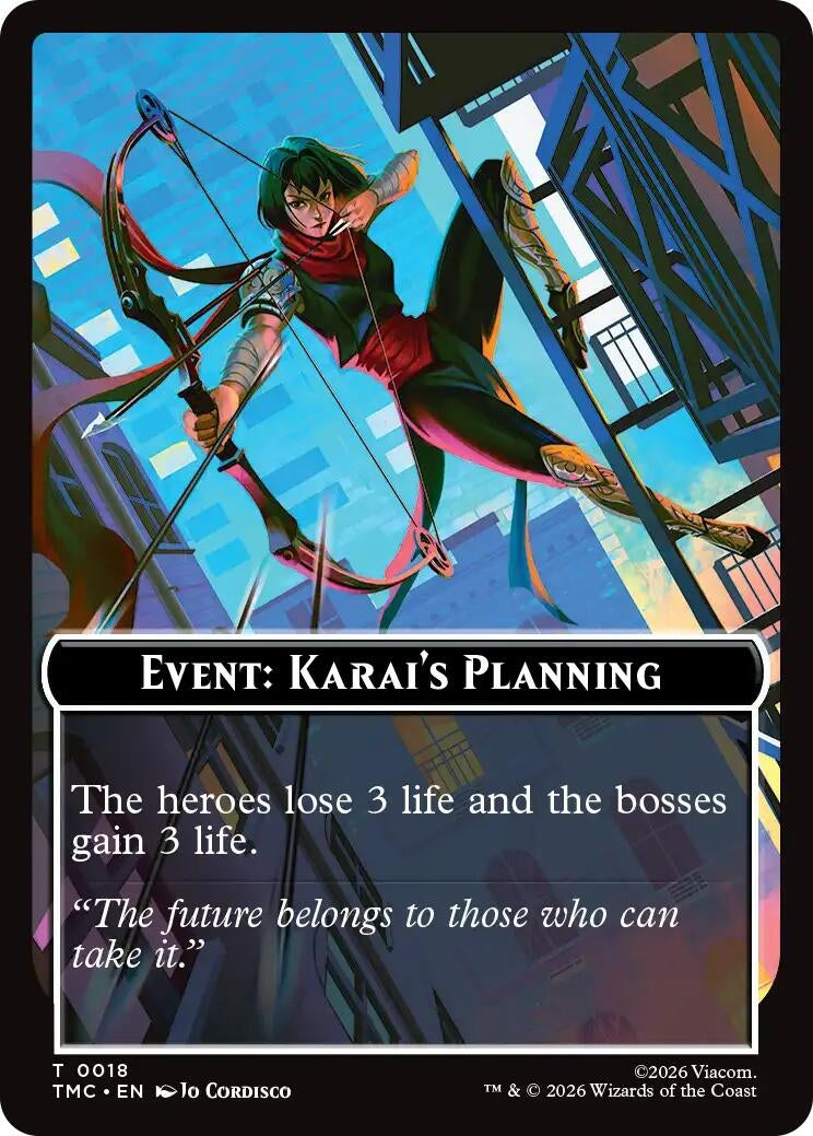 Image for Event: Karai's Planning (18) [Teenage Mutant Ninja Turtles] - Magic: The Gathering