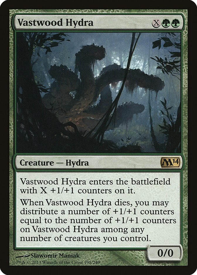 Image for Vastwood Hydra (198) [Magic 2014 (M14)] - Magic: The Gathering
