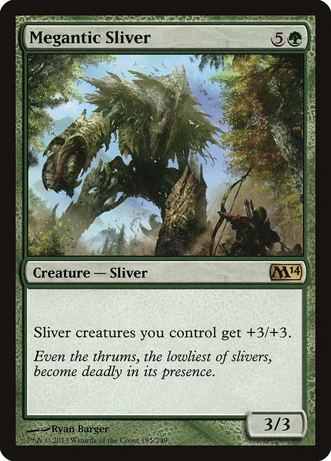 Image for Megantic Sliver (185) [Magic 2014 (M14)] - Magic: The Gathering