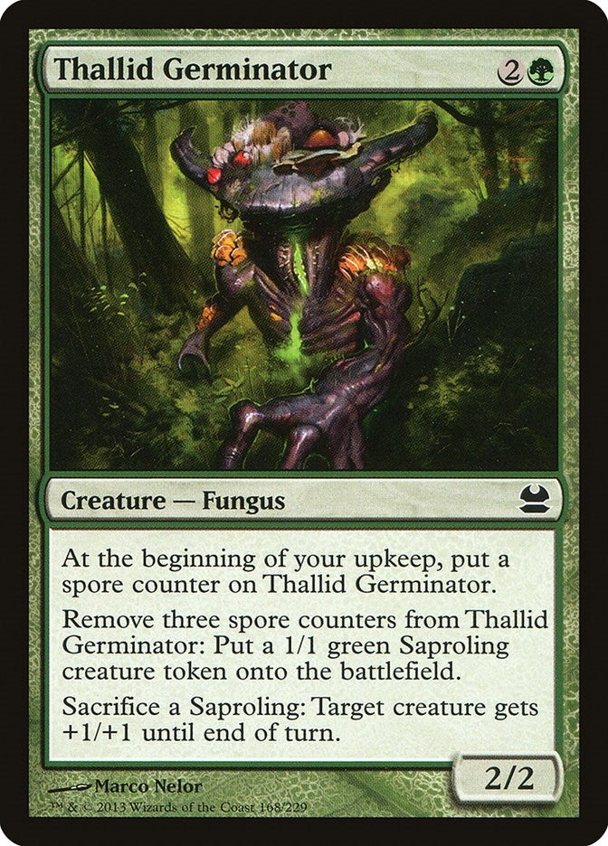Image for Thallid Germinator (168) [Modern Masters] - Magic: The Gathering