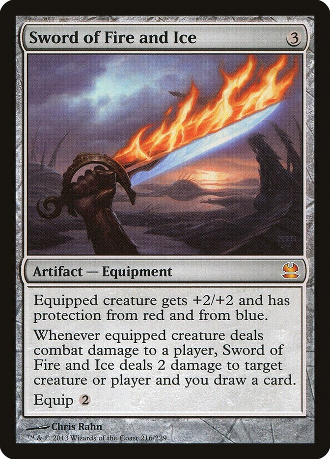 Image for Sword of Fire and Ice (216) [Modern Masters] - Magic: The Gathering