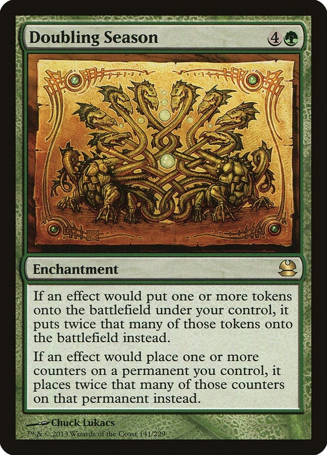 Image for Doubling Season (141) [Modern Masters] - Magic: The Gathering
