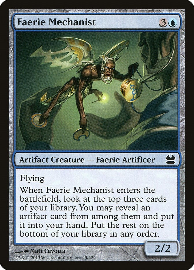 Image for Faerie Mechanist (45) [Modern Masters] - Magic: The Gathering