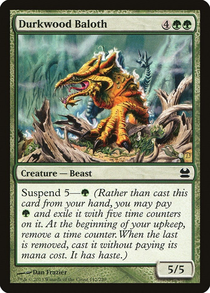 Image for Durkwood Baloth (142) [Modern Masters] - Magic: The Gathering
