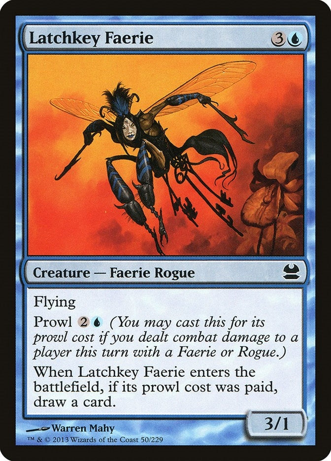 Latchkey Faerie (50) [Modern Masters]