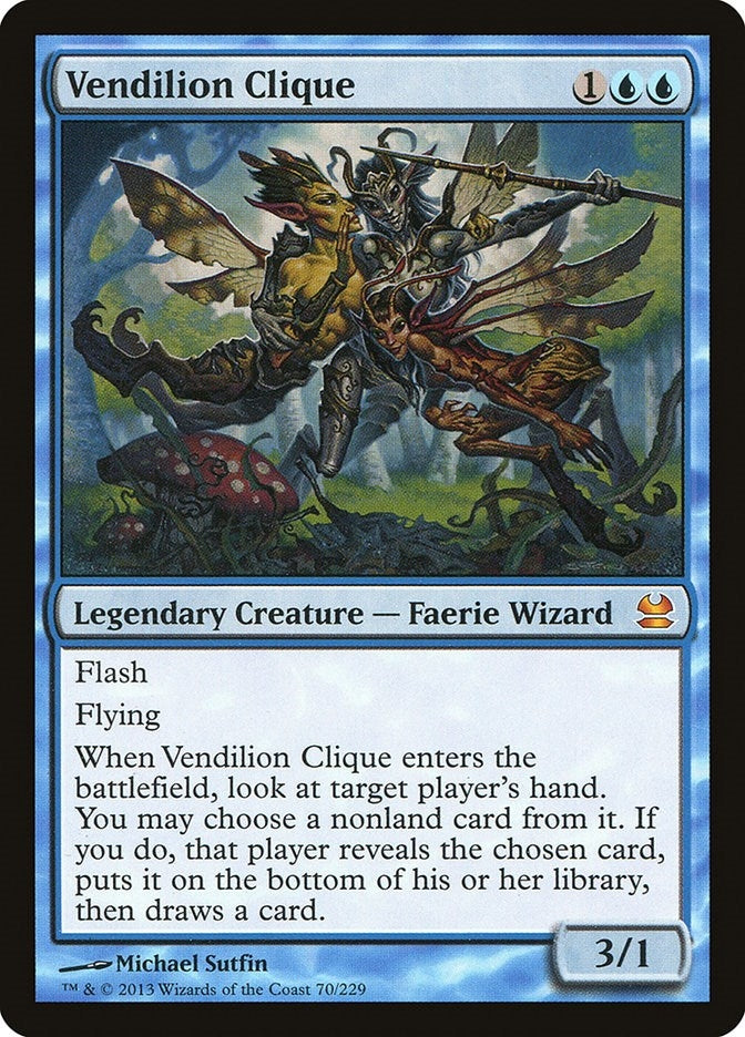 Image for Vendilion Clique (70) [Modern Masters] - Magic: The Gathering