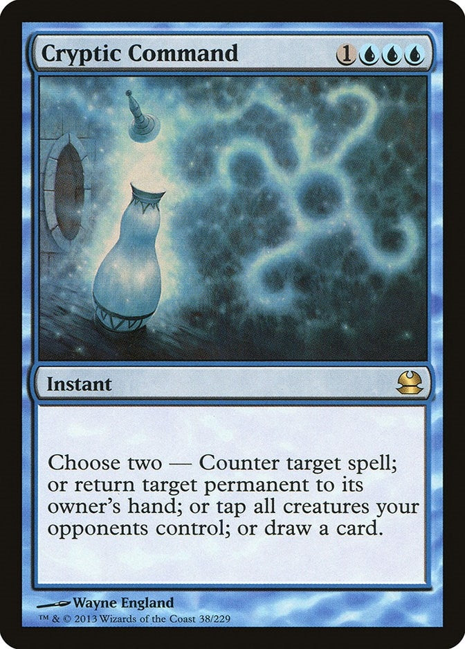 Image for Cryptic Command (38) [Modern Masters] - Magic: The Gathering