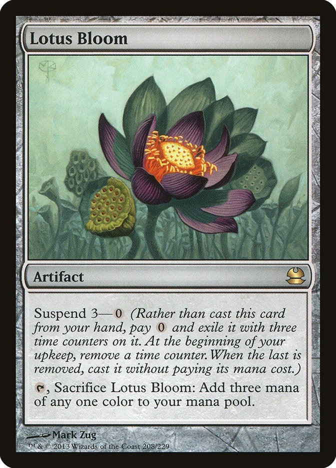 Image for Lotus Bloom (208) [Modern Masters] - Magic: The Gathering