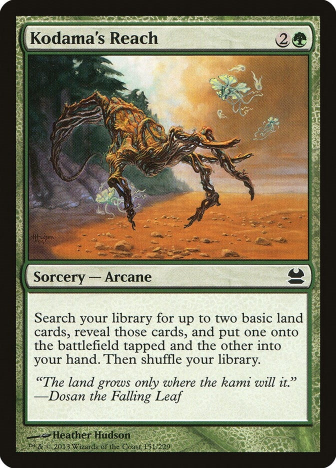 Image for Kodama's Reach (151) [Modern Masters] - Magic: The Gathering