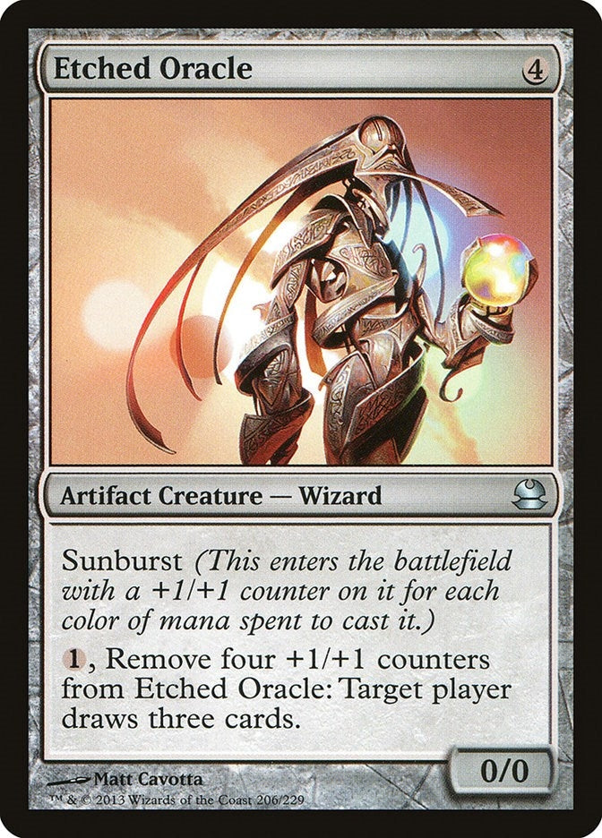 Image for Etched Oracle (206) [Modern Masters] - Magic: The Gathering