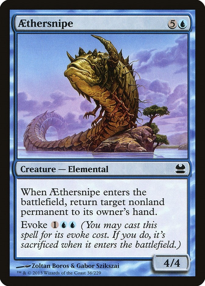 Image for Aethersnipe (36) [Modern Masters] - Magic: The Gathering