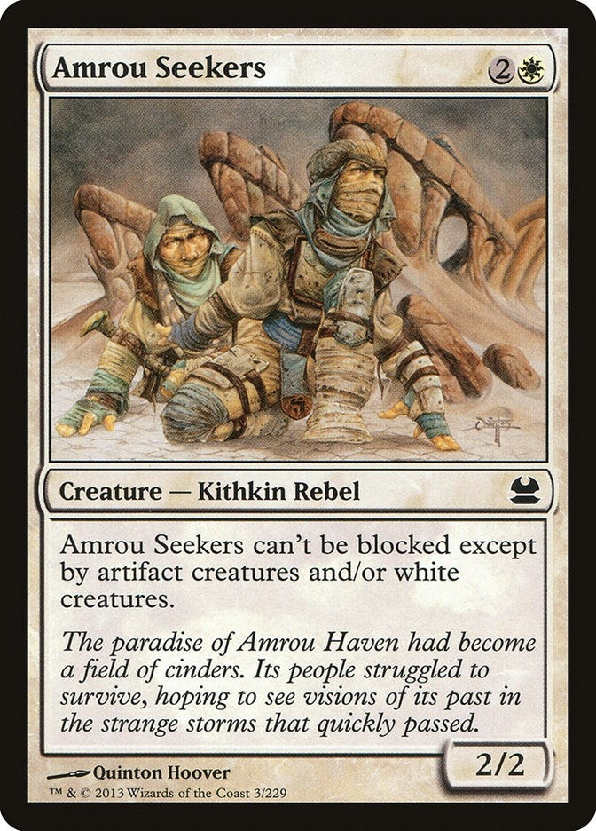 Image for Amrou Seekers (3) [Modern Masters] - Magic: The Gathering