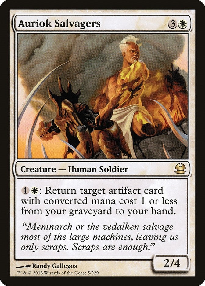 Image for Auriok Salvagers (5) [Modern Masters] - Magic: The Gathering