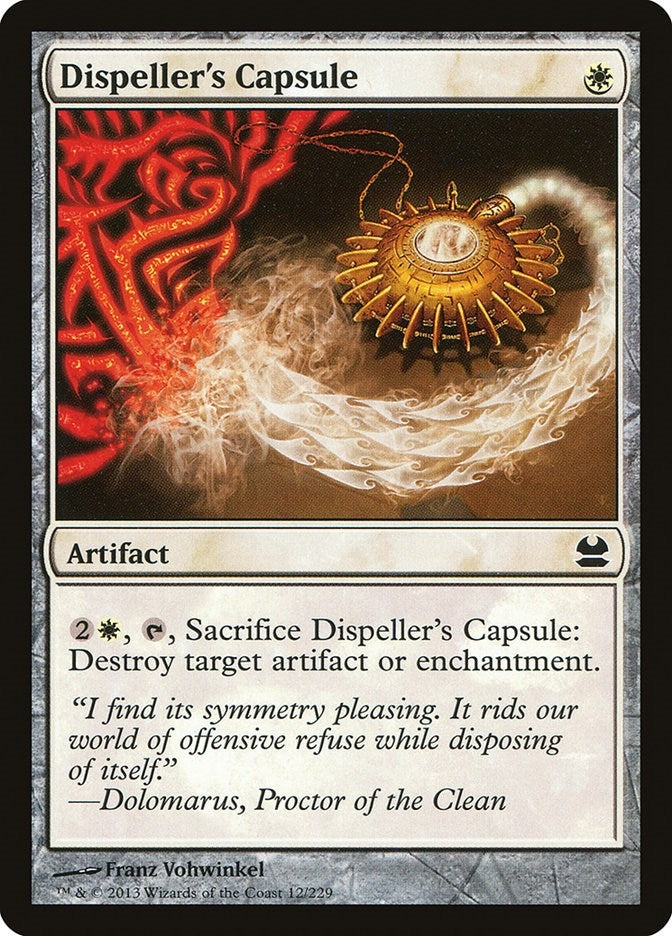 Image for Dispeller's Capsule (12) [Modern Masters] - Magic: The Gathering