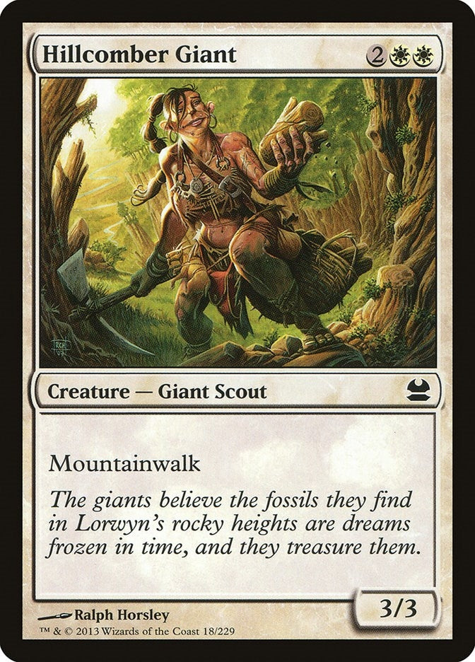 Image for Hillcomber Giant (18) [Modern Masters] - Magic: The Gathering