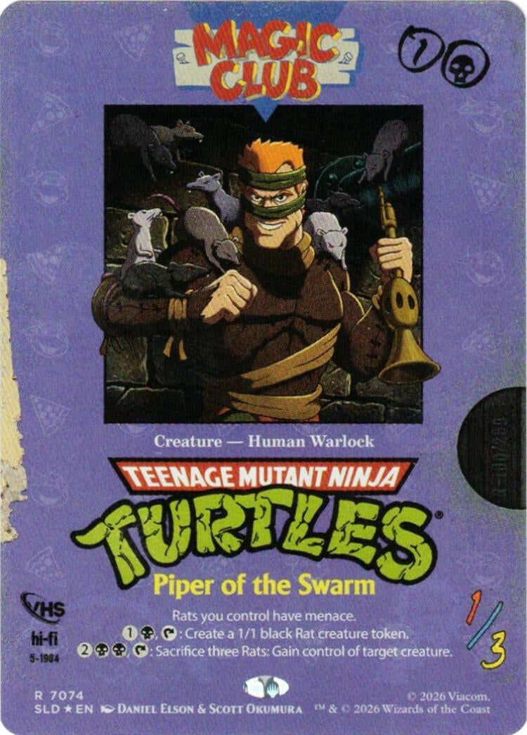 Image for Piper of the Swarm (7074) [Secret Lair Drop Series] - Magic: The Gathering
