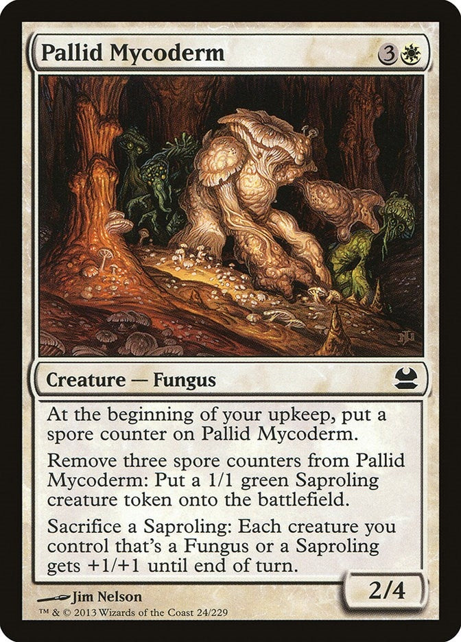 Image for Pallid Mycoderm (24) [Modern Masters] - Magic: The Gathering