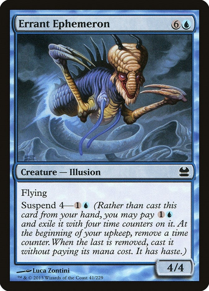 Image for Errant Ephemeron (41) [Modern Masters] - Magic: The Gathering