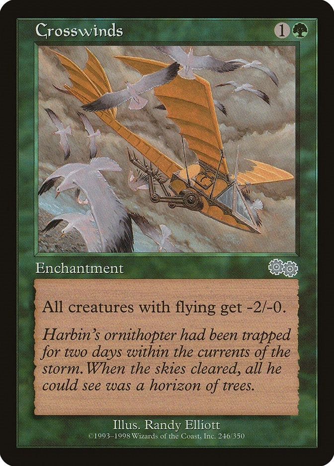Image for Crosswinds (246) [Urza's Saga] - Magic: The Gathering