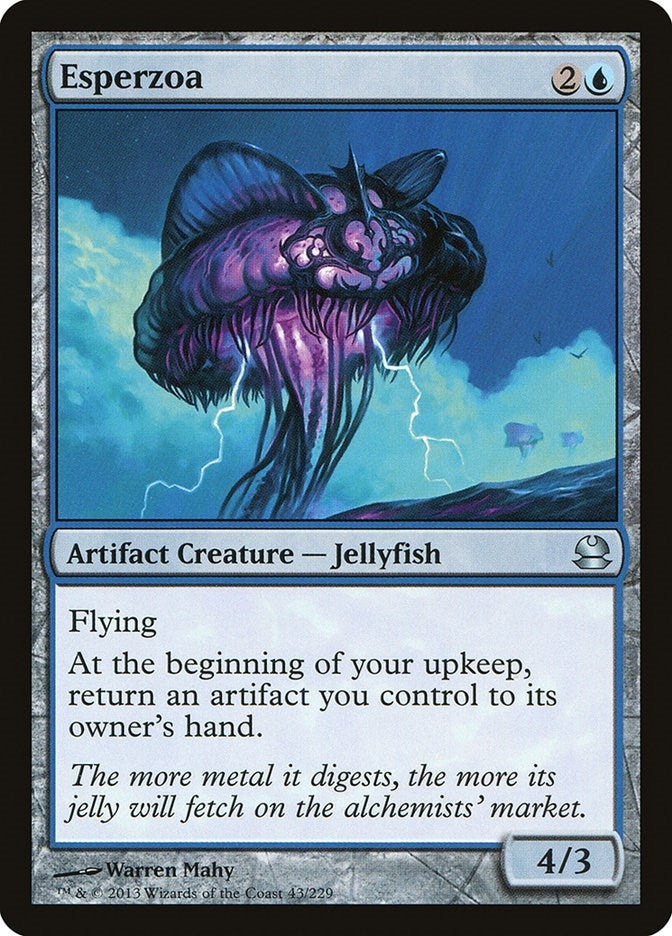 Image for Esperzoa (43) [Modern Masters] - Magic: The Gathering