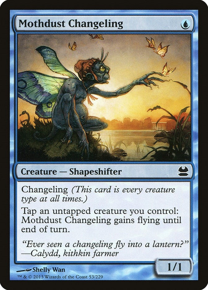 Image for Mothdust Changeling (53) [Modern Masters] - Magic: The Gathering