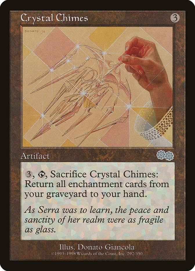 Image for Crystal Chimes (292) [Urza's Saga] - Magic: The Gathering